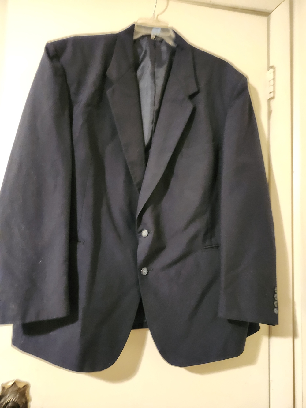 London‎ Square Classic Men's Navy Two-Button Blazer Size 52R